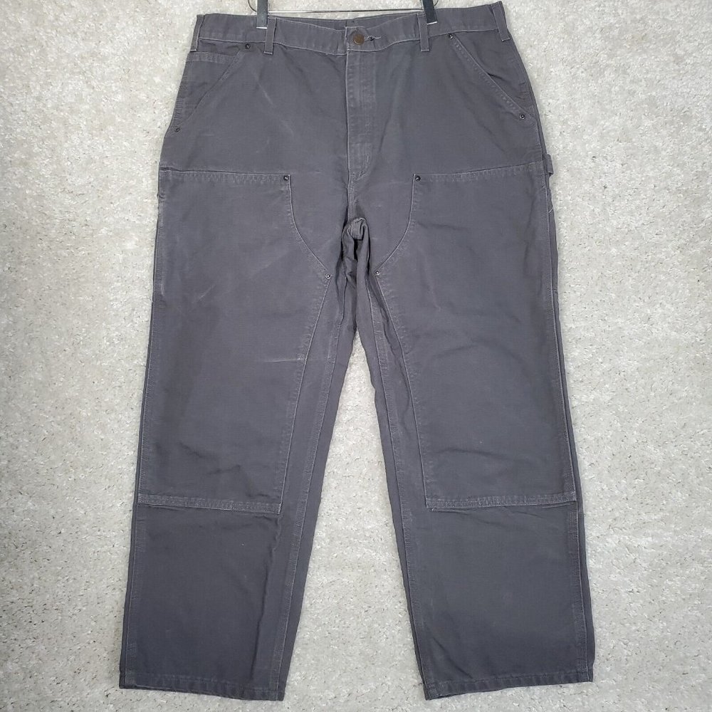 ⬇️ PRICE DROP ⬇️ Carhartt Pants Gray Double Knee Carpenter